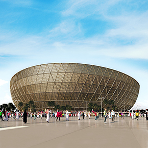 Qatar World Cup stadium Lusel